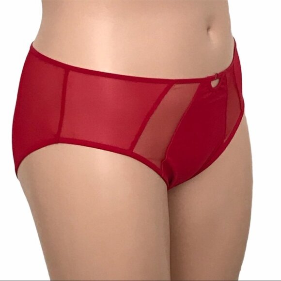 Elomi Sachi Brief Panty Ruby 4XL - Picture 2 of 12